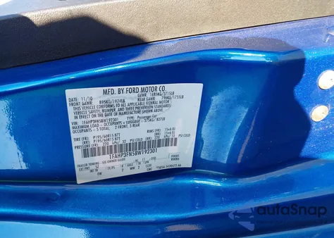 2011 Ford Focus Se из США, поврежденный, VIN 1FAHP3FN5BW192301